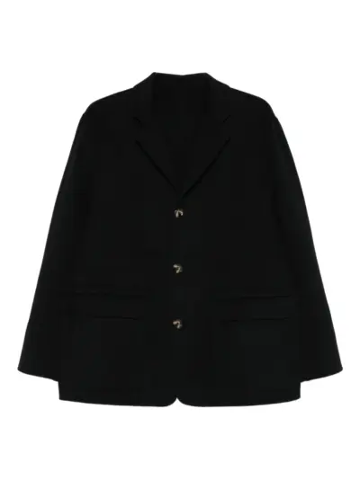 Giorgio Brato patch pocket button shirt jacket - Black