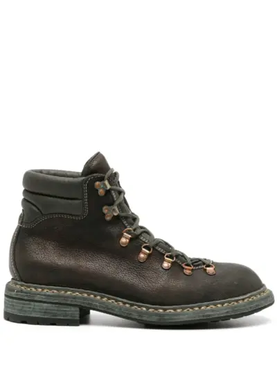Guidi 19 leather boots - Brown