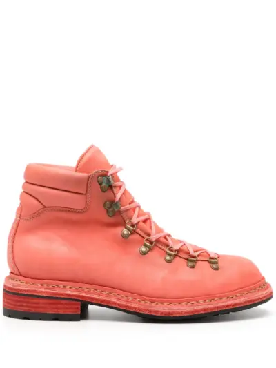 Guidi 19 leather boots - Pink