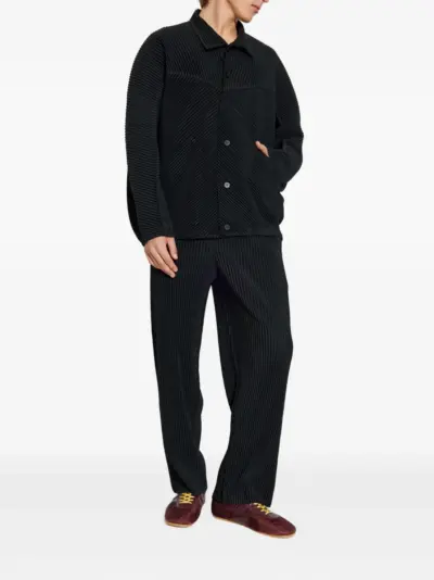 Homme Plissé Issey Miyake pleated trousers - Black