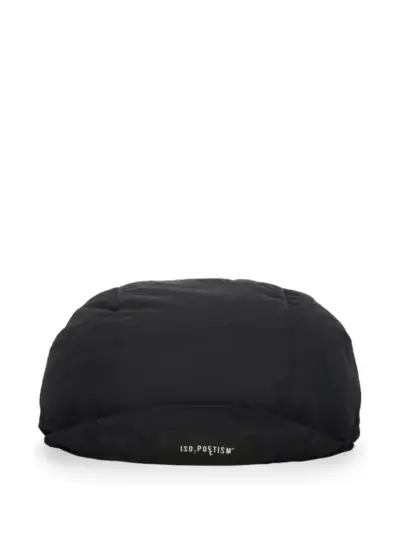 ISO.POETISM drawstring flat cap - Black
