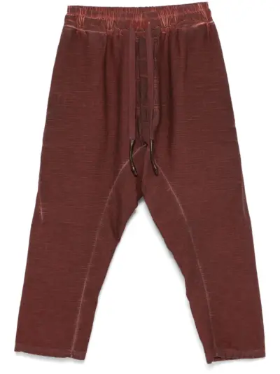 Isaac Sellam Experience textured-finish trousers