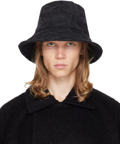 Jan-Jan Van Essche Black #9 Bucket Hat