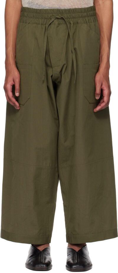 Jan-Jan Van Essche Khaki #86 Trousers
