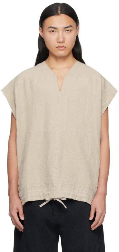 Jan-Jan Van Essche Taupe #35 Shirt