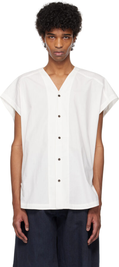 Jan-Jan Van Essche White #104 Shirt