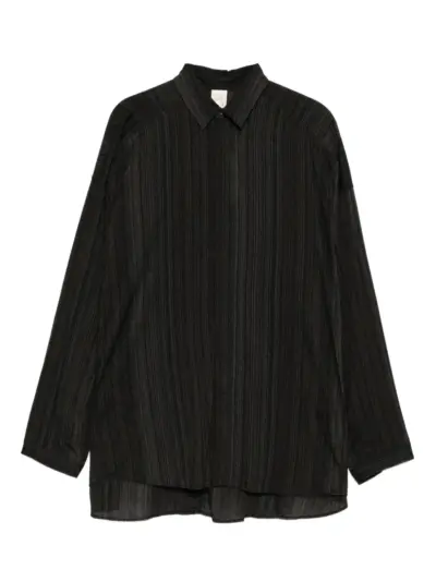 Jan Jan Van Essche striped shirt - Black
