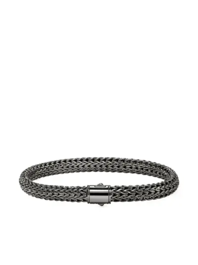 John Hardy sterling silver Icon chain bracelet - Black