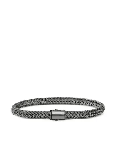 John Hardy sterling silver Icon chain bracelet - Grey