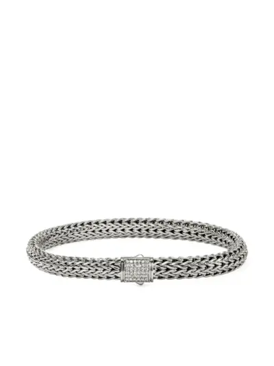 John Hardy sterling silver Icon diamond bracelet