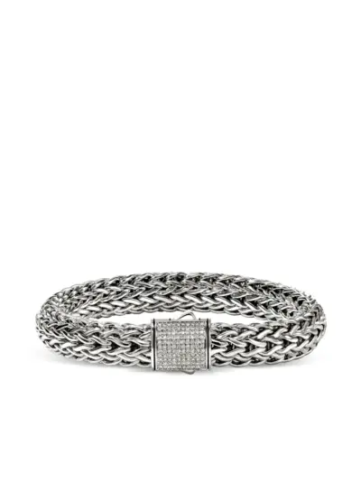 John Hardy sterling silver Icon diamond bracelet