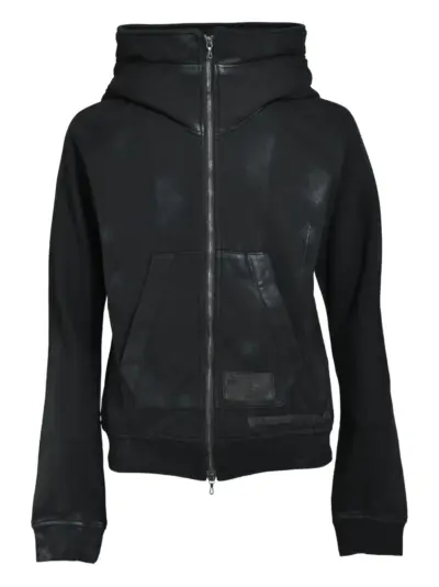 Julius hooded zip jacket - Black