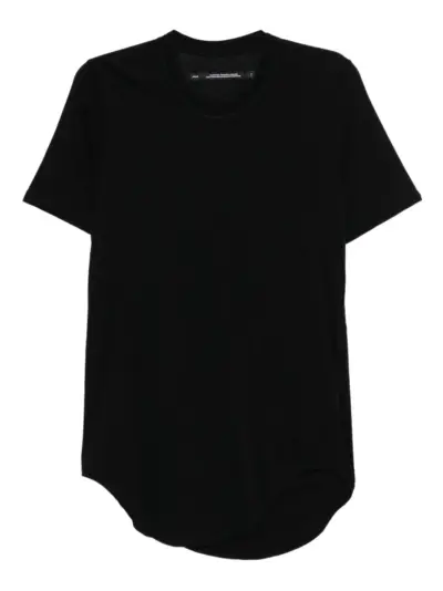 Julius round hem T-Shirt - Black
