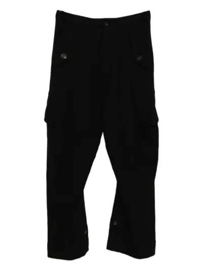 Julius tapered trousers - Black