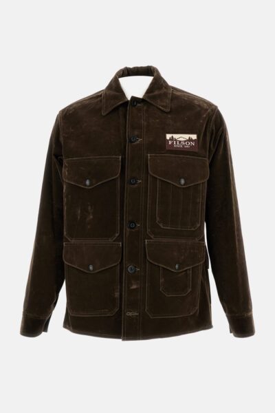 Junya Watanabe Cotton Urethane Flocky Denim Filson Jacket