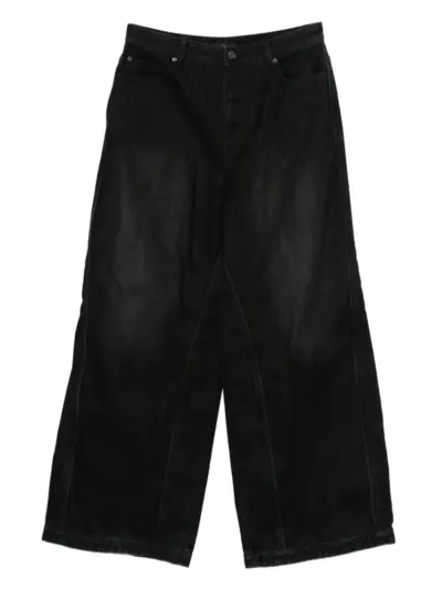 Juun.J split-seam jeans - Black