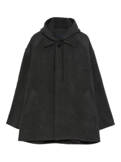 Juun.J wool-blend coat - Grey