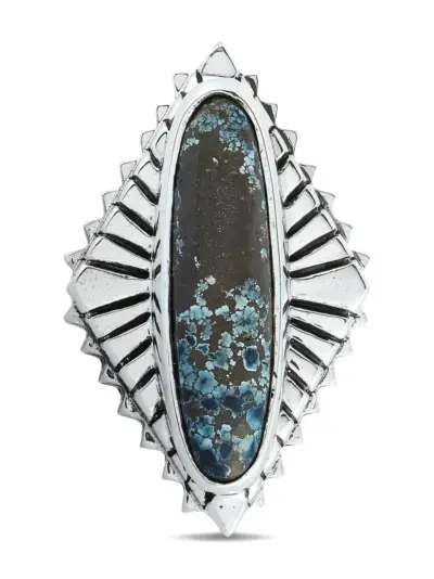 King Baby Concho ring - Silver