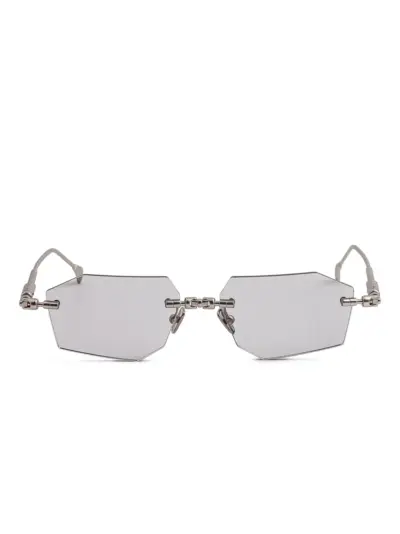 Kuboraum H63 octagonal-frame sunglasses - Grey