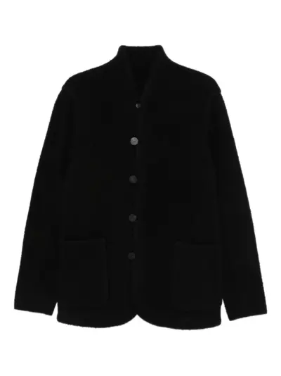 Label Under Construction brushed-effect cardigan - Black