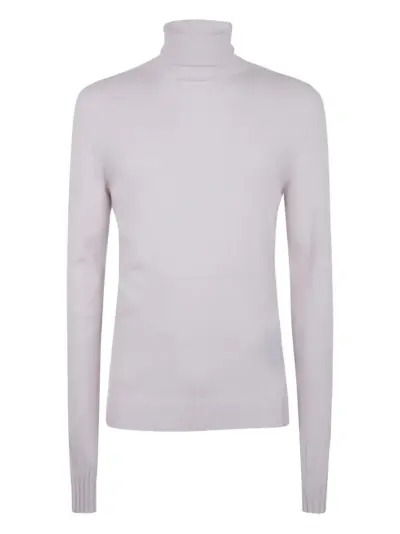 MD75 roll-neck T-shirt - Neutrals