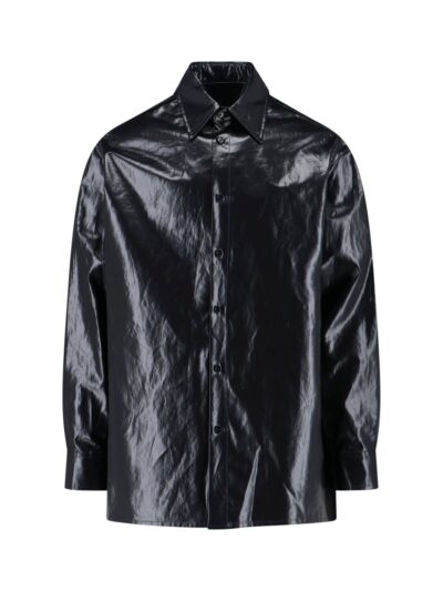 MM6 Maison Margiela Coated Linen Shirt