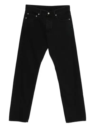 MM6 Maison Margiela button-fastening jeans - Black