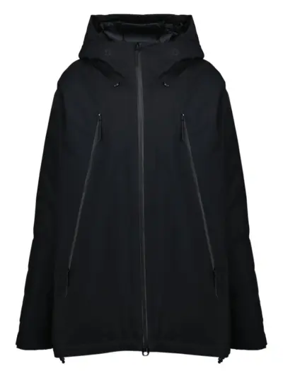 MM6 Maison Margiela hooded zip-fastening parka - Black