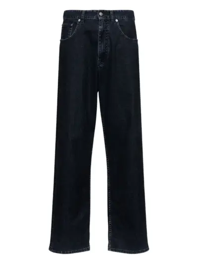 MM6 Maison Margiela logo-patch jeans - Black