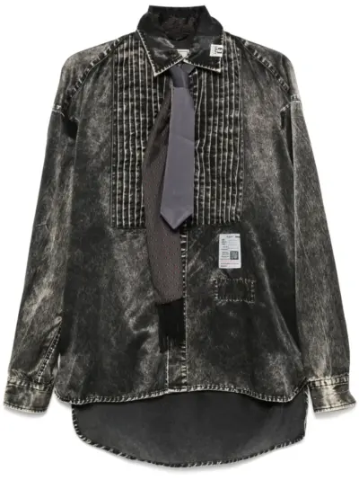 Maison MIHARA YASUHIRO Accessories Combined shirt - Black