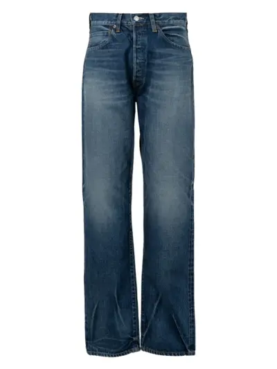 Maison MIHARA YASUHIRO button jeans - Blue