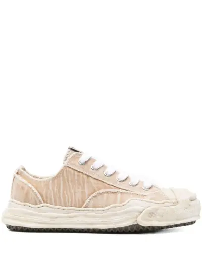 Maison MIHARA YASUHIRO canvas low top sneakers - Neutrals