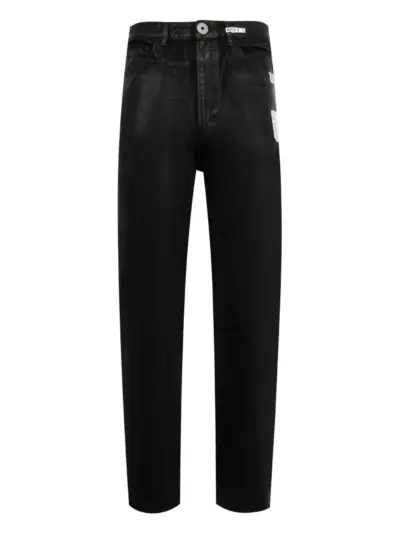 Maison MIHARA YASUHIRO coated jeans - Black