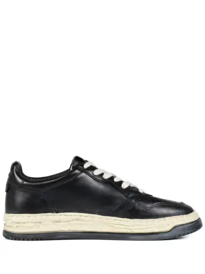 Maison MIHARA YASUHIRO leather sneakers - Black