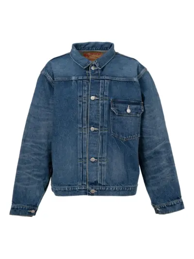 Maison MIHARA YASUHIRO pocket button jacket - Blue