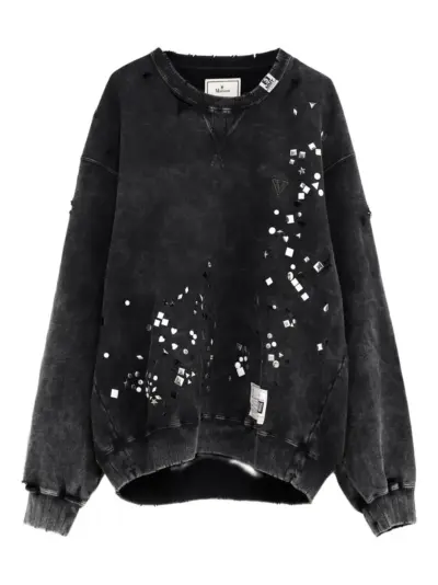 Maison MIHARA YASUHIRO round-neck sweater - Black