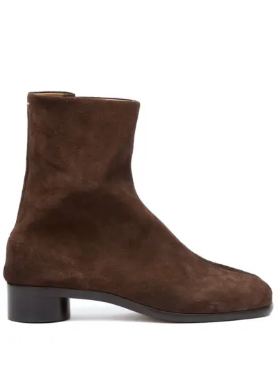 Maison Margiela 30mm Tabi ankle boots - Brown