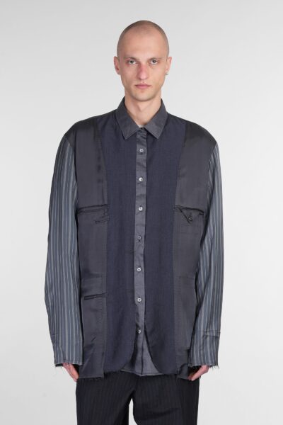Maison Margiela Casual Jacket In Multicolor Wool