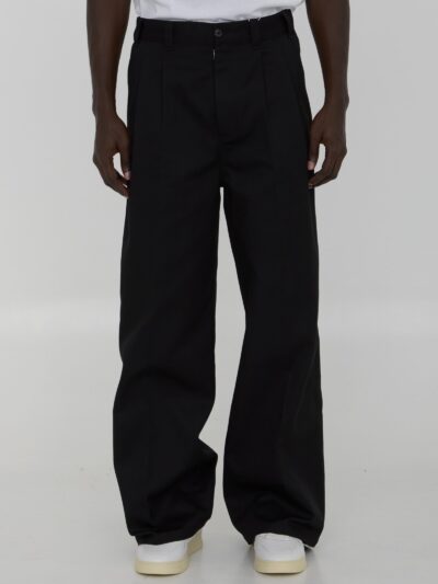 Maison Margiela Trousers In Cotton Blend