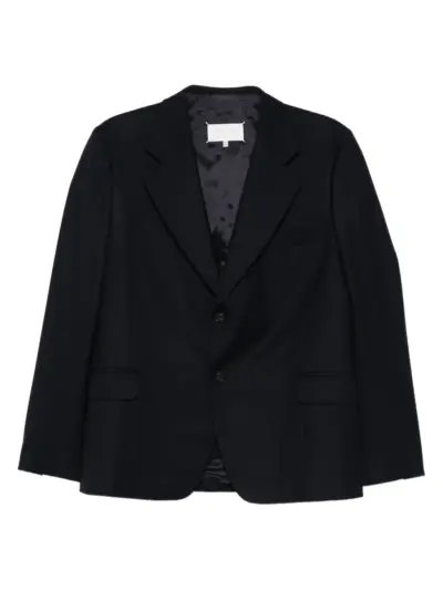 Maison Margiela single-breasted blazer - Blue