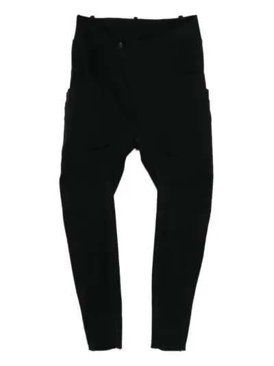 Masnada drop-crotch trousers - Black