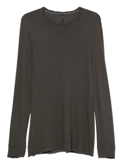 Masnada seam-detail t-shirt - Grey