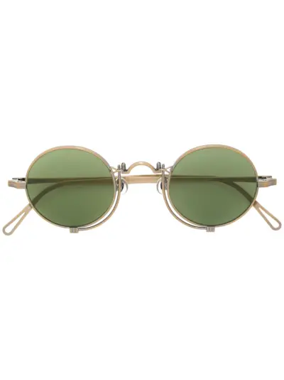Matsuda oval frame sunglasses - Metallic