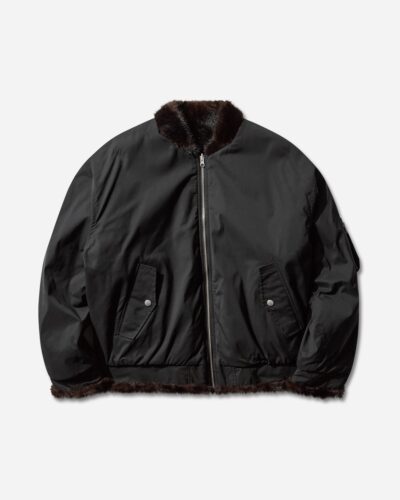 Men s Reversible Bomber Jacket Brown
