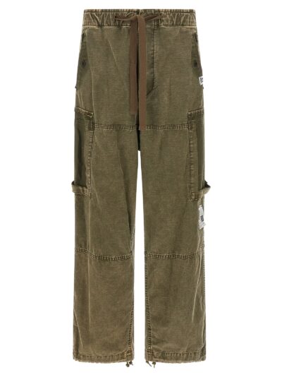 Mihara Yasuhiro cotton Satin Cargo Pants
