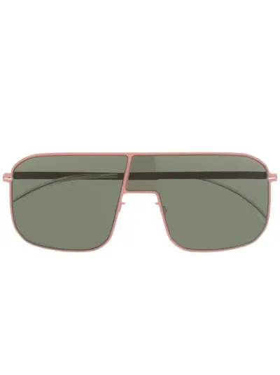 Mykita Studio oversize-frame sunglasses - Pink