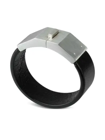 Parts of Four Box Lock bracelet - Silver