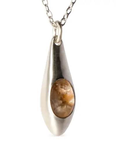 Parts of Four Chrysalis pendant necklace - Silver