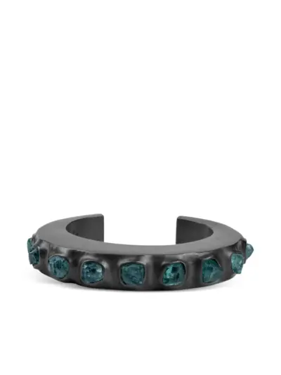 Parts of Four Crescent bracelet - Black