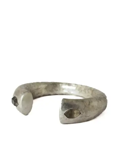 Parts of Four Druid gem cuff bracelet - Silver